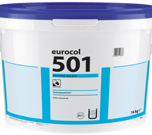Adhesives and fixing agents for textile floor coverings