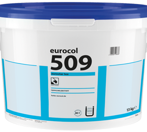 Adhesives and fixing agents for textile floor coverings