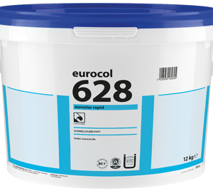 Adhesives and fixing agents for PVC floor coverings