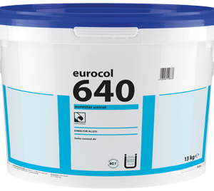 Adhesives and fixing agents for PVC floor coverings