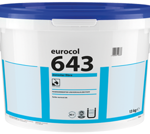 Adhesives for elastomer floor coverings