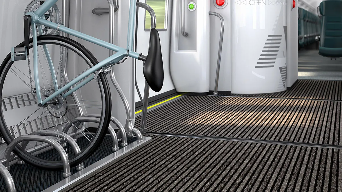 Pardoseala transport feroviar